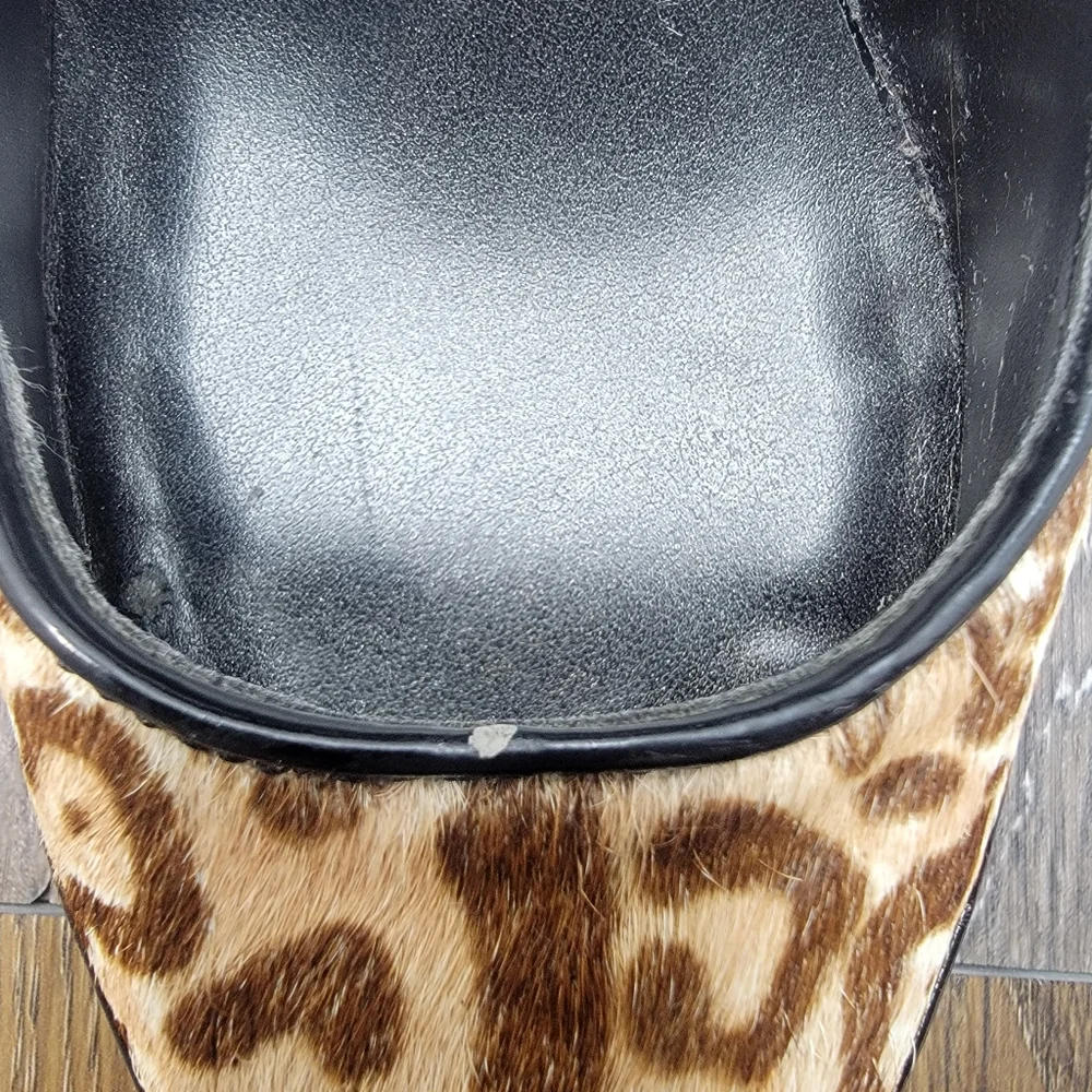 Women's 5.5M Marigold Leather Heels - Picture 9 of 11